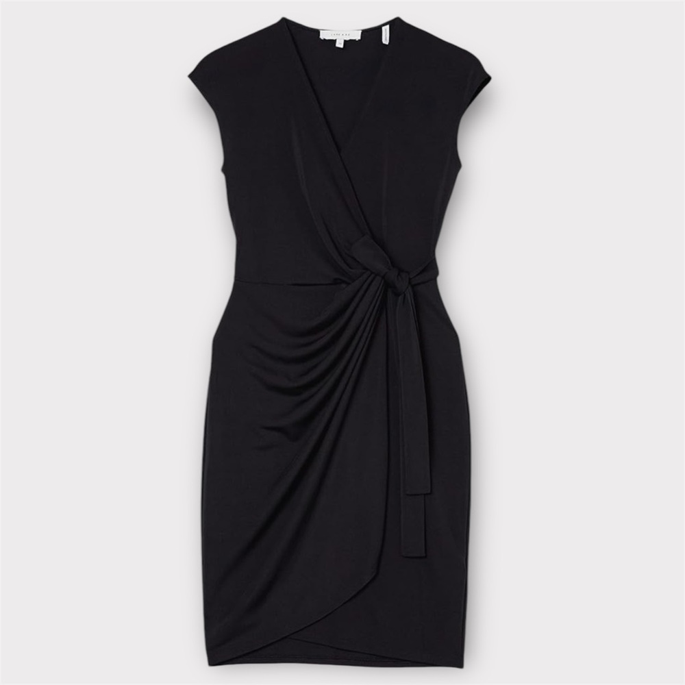 Black Wrap Dress